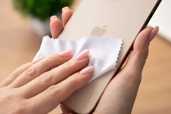 tips: gunakan Pelindung layar dan casing dapat melindungi iPhone Anda dari goresan dan benturan yang tidak terduga.