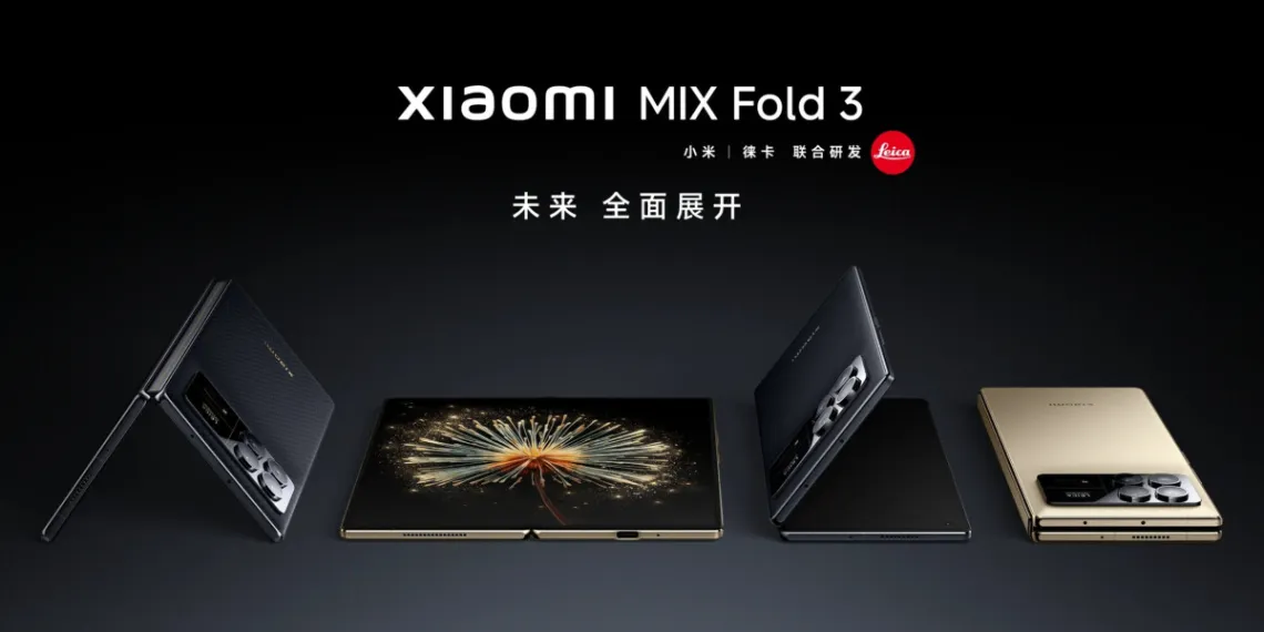 Desain Mix Fold 3 memancarkan kesan kesan mewah. Ketipisannya (10.86mm atau 10.96mm) terlihat dibandingkan dengan Z Fold 5 yang lebih tebal (13.4mm).